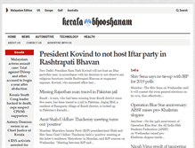 Tablet Screenshot of en.keralabhooshanam.com